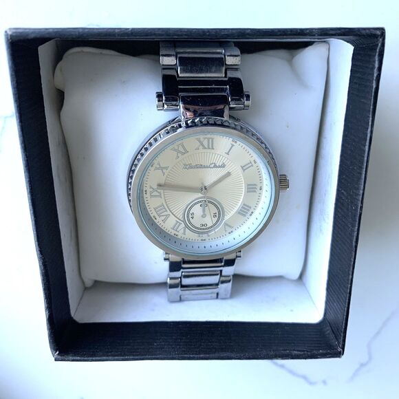 Michael Kors Skylar MK5988 Womens Stainless Steel Analog Dial Quartz Watch MP336 - Picture 1 of 5